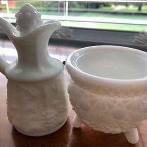 Vintage Milk Glass